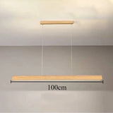 Modern Ceiling Chandeliers Eye Protection Wood Pendant Light Restaurant Study Lights Home DecorationHanging Lighting LED Lamps