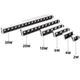 LED downlight Spotlight die casting 2W4W6W10W20W30W sky lantern COB grid lamp ceiling lamp living room interior lighting bulb