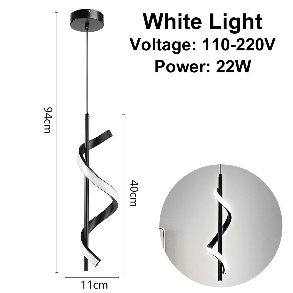 Modern LED Chandelier Light Nordic Living Room Bedroom Bedside Ceiling Lamp 220V 22W Aisle Corridor Lighting Decoration Bulbs