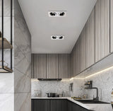 Recessed LED Ceiling Lamp 24W 10W Single/Double Head LED Spot lights COB Anti-Glare Downlight For Home Office Store Indoor