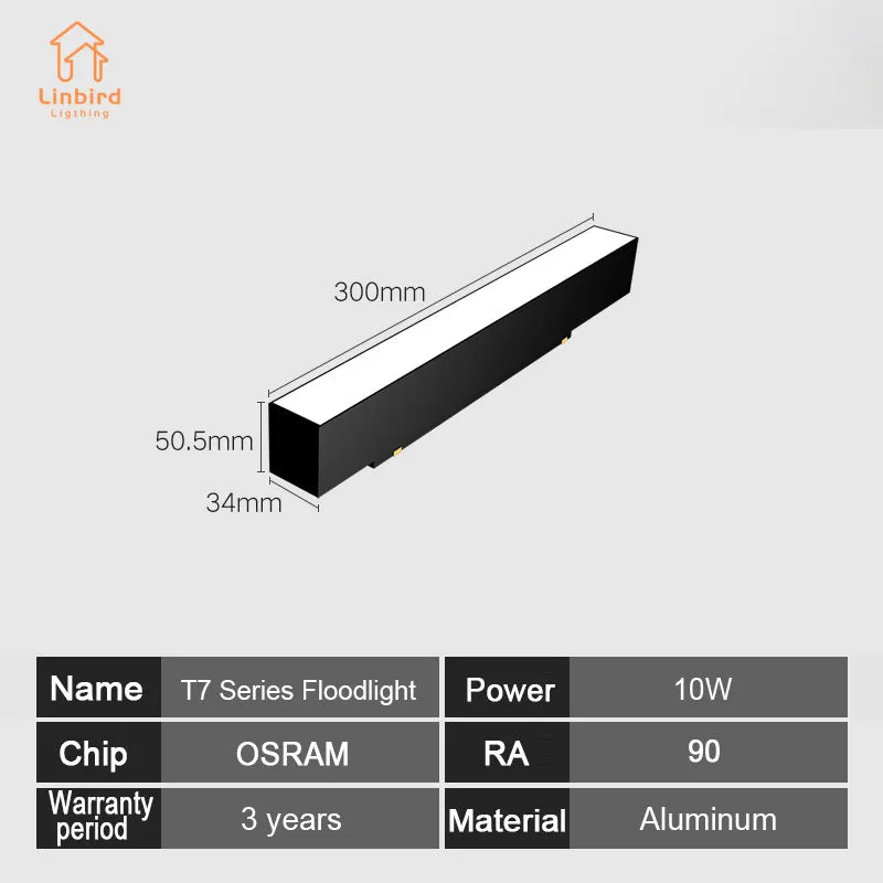 35 Series DC48V Magnetic Track Light - Modern Embedded LED Grille Spotlight & Linear Flood Lamp for Ceiling Home Lighting