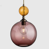 Modern stained glass chandelier Restaurant bar bedside creative bedroom personality model room Pendant lamp home decor Light