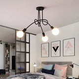 Simple Retro Chandeliers Creative Industrial Style Ceiling Cheap Flush Light Fixtures for Dining Kitchen Lobby Bed Living Room