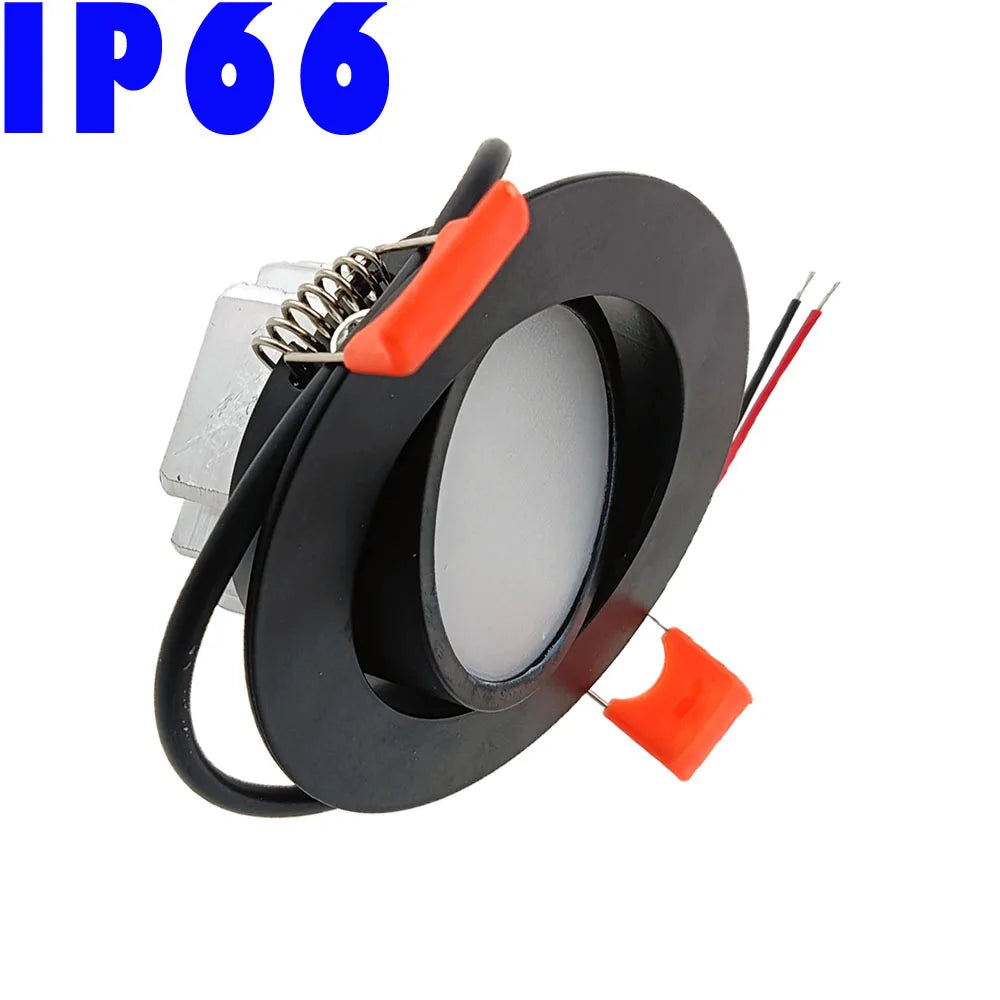 Built-in Led Spots 220v 110V Waterproof LED Downlight IP65 Kitchen 7W 9W 12W 15W 18W Outdoor IP67 Light Recessed Ceiling Lamp