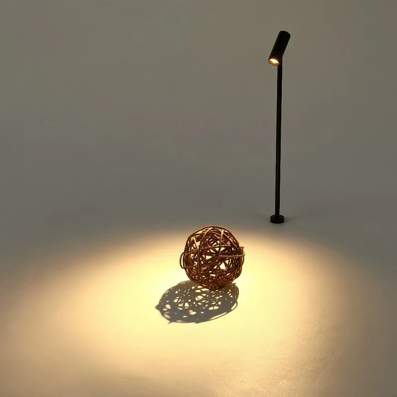 Led Cabinet Spot Light Mini Spotlights Gold Silver Black Jewelry FOCO Exhibition Display 1W Standing Pole Small COB Lamp 110V 220V