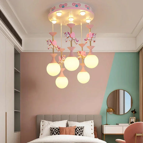 Fantasy Children's Bedroom Chandeliers Modern Creative LED Pendant Lights For Living Room Decors Lighting Ceiling Lamps