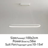 Modern LED Pendant Light Minimalism Line Lamp For Living Room Dining Room Bedroom Hanging Chandelier Home Decoration Lighting