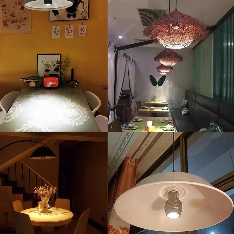 E27 Adjustable Focus Bulb PAR20 Restaurant, Hotel, Shopping Mall, Hot Pot Shop Special COB Spotlight LED Spot Light