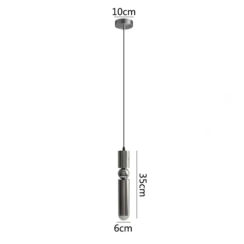 Modern Led Chandelier Spotlight Pendant Lights Bedside Bedroom Reading Light Home Decor Pendant Lamp For Dining Room Kitchen Bar