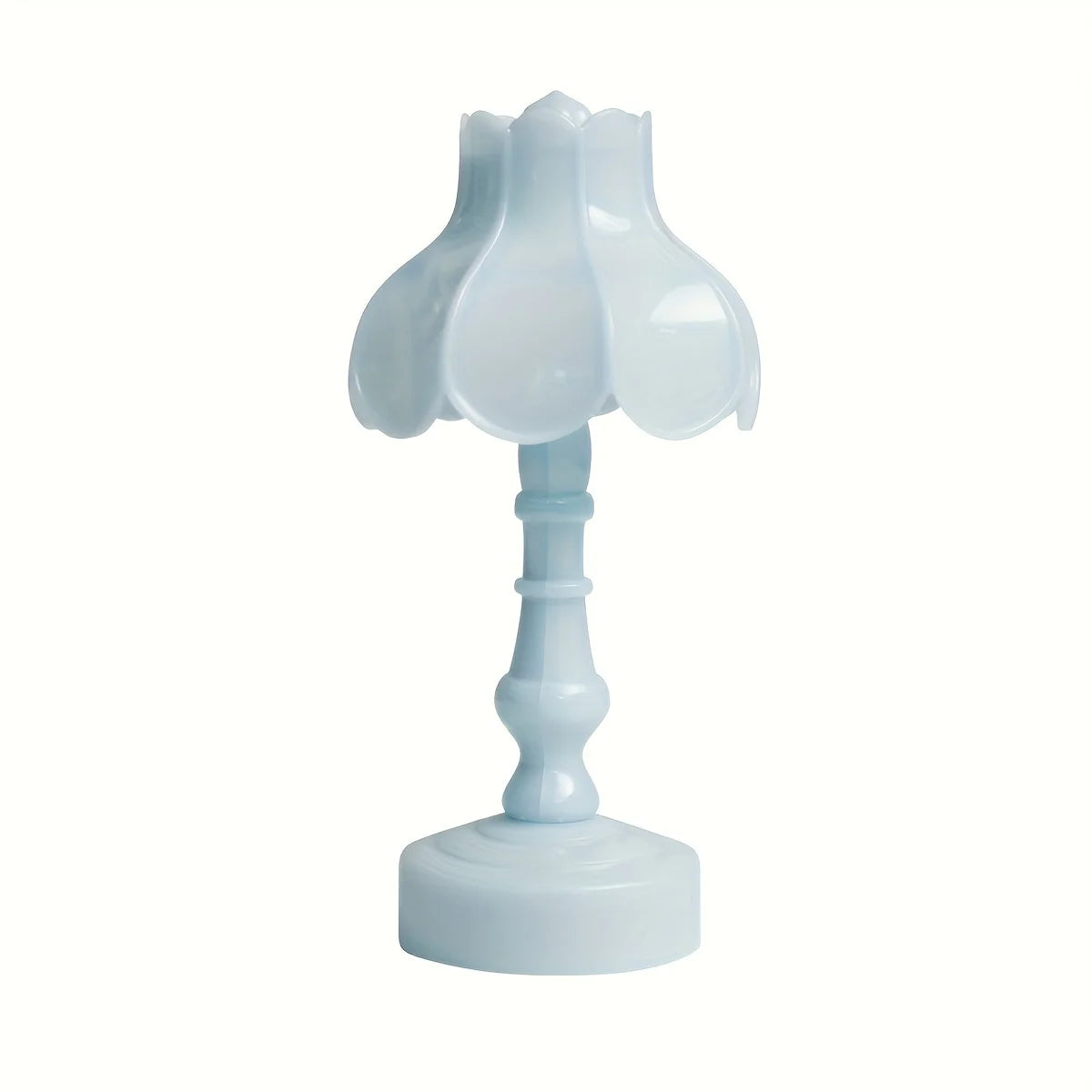 Pagoda Bud Button Battery LED Table Lamps Desk Night For Bedroom Dining Night Light Simple Flower Modern Decoration
