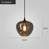 Modern Glass Chandeliers For Dining Tables Living Room Kitchen Office Coffee Hanging Lamp Nordic Home Pendan Light