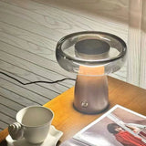 Nordic Wood Glass High-end LED Decoration Table Lamp With Plug Desk Light For Living Room Bedroom Study Lighting Fixtures
