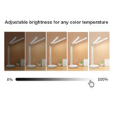 LED Desk Lamp 3 Levels Dimmable Touch Night Light USB Rechargeable Eye Protection Foldable Table Lamp For Bedroom Bedside Reading