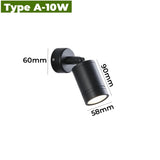 Waterproof LED Long Pole Wall Lamp - 10W/15W/20W Outdoor Modern Sconce