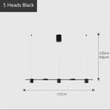 Modern Led Living Room Chandeliers Dining Room Ceiling Chandelier Indoor Lighting Black Pendant Lamp Kitchen Hanging Lamp Nordic