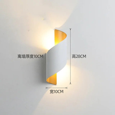 Modern LED Wall Light Waterproof IP65 Up Down 10W Outdoor Lighting Home Hotel Shop Corridor Porch Sconce Wall Lamps AC 220V 110V