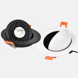 Recessed 360° Rotating Dimmable COB LED Downlights 7W 9W 12W 15W 18W 20W Ceiling SpotLights AC85~265V Lobby Living Room Bedroom