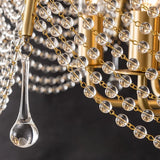 Nordic Modern Crystal Chandelier Pendant Light For Living Room Bedroom Dining Room Bar Kitchen E14 Bulb Decorate Hanging Lamp