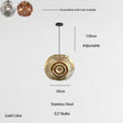 Minimalism Chandeliers Design Modern LED Luster Indoor Round Lighting Fixtures Art Caterpillar Gallery for Dinning Table