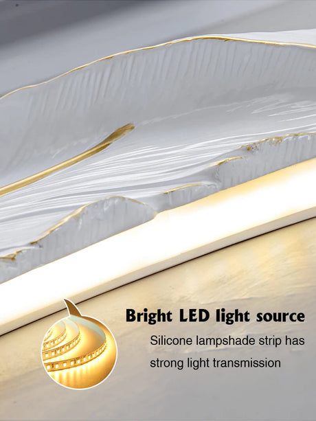 interior wall lamp Nordic decoration modern luxury lamp bedroom LED feather wall lamp bedside living room wall decoration home