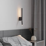 Bedside wall lamp 330 degree rotation adjustable wall lamp reading light with switch minimalist Nordic hotel room master bedroom