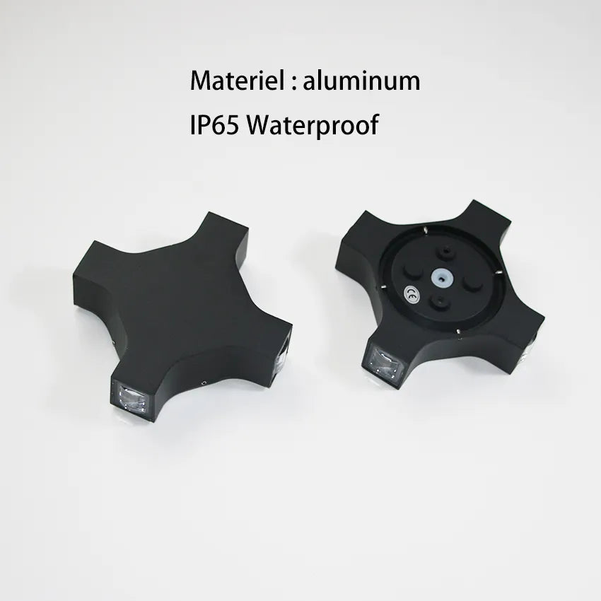 12w Cross Star Light Outdoor Waterproof Wall Lamps LED Front Door Wall Lights Garden Porch Wall Sconce AU68