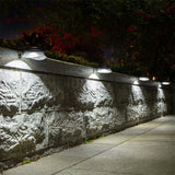 Solar LED Outdoor Wall Lamp - High-Efficiency Sunlight Garden Light