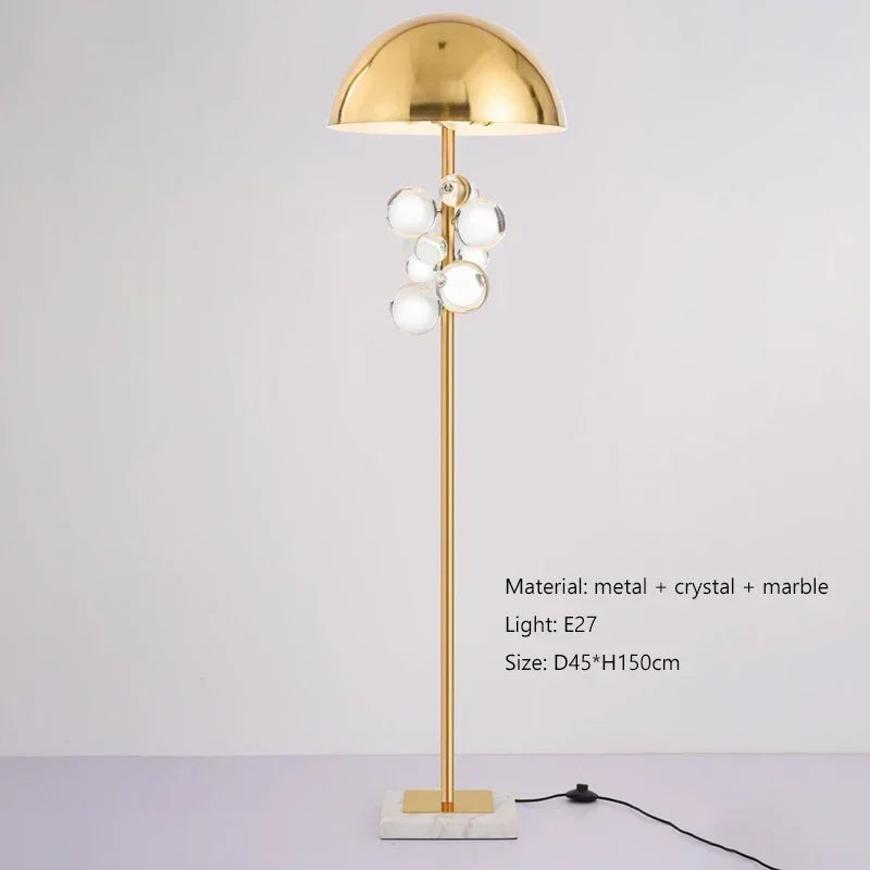Light Luxury Creative Crystal Table Lamp Colorful Crystal Transparent Bedroom Study Table Lamp Postmodern Table Lamp Room Decor