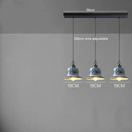 Modern Simple Ceramic LED Pendant Lamp Home Indoor Decors Lighting Bedroom Restaurant Dinning Living Room Lights Hang lamp