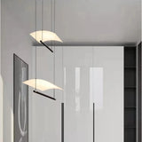 Nordic Minimalist Modern Metal LED Long Pendant Light for Living Room Dining Room Indoor Home Decoration Lighting Fixtures