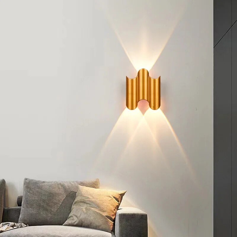 New arrived Led Wall Lamp Indoor Stair Light Fixture Bedside Loft Living Room Up Down Home Hallway Lampada 3W 5W 7W Wall Sconces