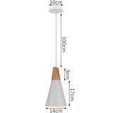 Loft Modern Pendant Light Wood Nordic Hanging Lamp Kitchen Lighting Fixture Industrial Chandelier Hanglamp Living Room Luminaire
