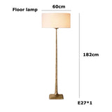 Retro American Old Tree Of 18th Century Copper Crystal LED Chandelier Lustre Suspension Luminaire Lampen For Living Room