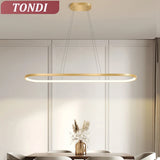 Modern LED Pendant Light Minimalism Line Lamp For Living Room Dining Room Bedroom Hanging Chandelier Home Decoration Lighting