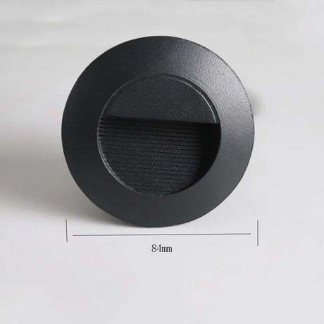 Outdoor Step Lighting 3W LED Embedded Wall Lamps Waterproof Outside Night Footlight +Bottom Box for Stairway Balcony Garden Porch