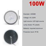UFO High Bay LED Light (100W/150W/200W) 220V - Super Bright Industrial Warehouse & Garage Ceiling Light (Warm/Cool White)