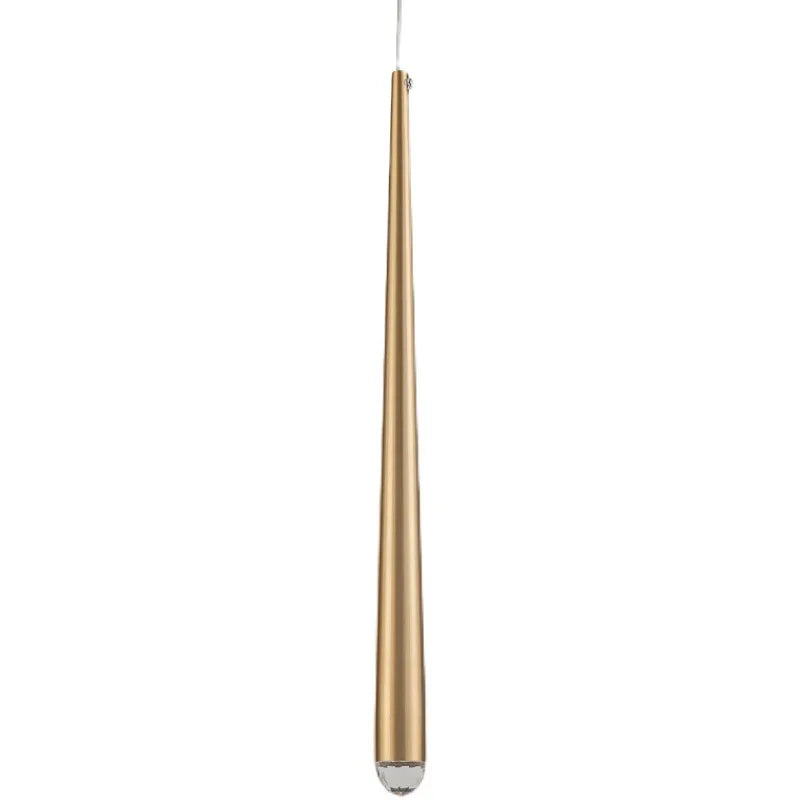 Dimmable Cone Long Tube LED Pendant Light Hanging 7W Lamp Aluminum Acrylic Home Kitchen Island Dining Living Room Bar Cafe