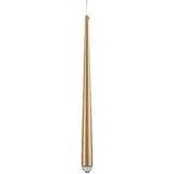 Dimmable Cone Long Tube LED Pendant Light Hanging 7W Lamp Aluminum Acrylic Home Kitchen Island Dining Living Room Bar Cafe