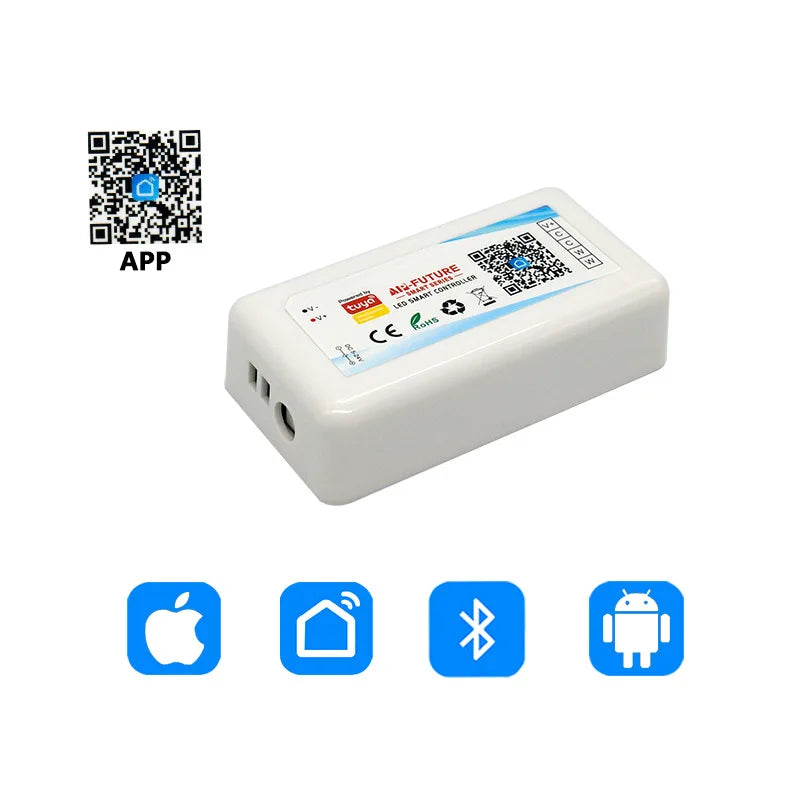 Tuya WiFi Smart LED Controller DC 5V 12V 24V - Wireless Strip Light Module