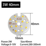 LED Bead Ceiling Lamp Renovation Lamp Board Circular Dual Color Dimming Bulb 3W 5W 7W 9W 12W 18W 24W Down Lamp SMD Light Source