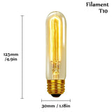 Edison Bulb E27 220V 40W ST64 A19 T45 G80 G95 G125 Incandescent Filament Bulb Lighting Retro Edison Light Bulb