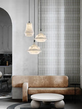 2026 Trendy Marble Joy LED Chandelier - Luxury Alabaster Pendant Light