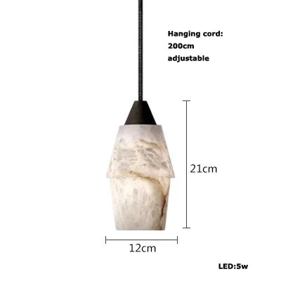 LED 2026 New Trend Marble Series Lustre Hanging Lamp Chandelier Indoor Lighting Suspension Luminaire Lampen For Dinning Room