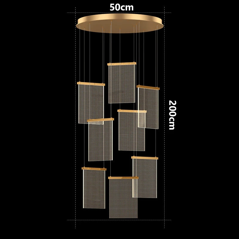 Nordic home decor dining room Pendant lamp lights indoor lighting stair lamp hanging light chandelier lamps for living room