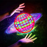 Auto-Spinning LED UFO Flying Orb Ball - Magic Floating Hover Toy