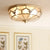 Dining room surface mounted daily lighting fixtures Kitchen led ceiling Lamp glass Lampshade ceiling light Bedroom Lamparas  Techno