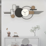 Art Mural Wall Clocks Luxury Living Room Interior Aesthetic Big Size Wall Watch Minimalist Creative Relog De Pared Home Decors