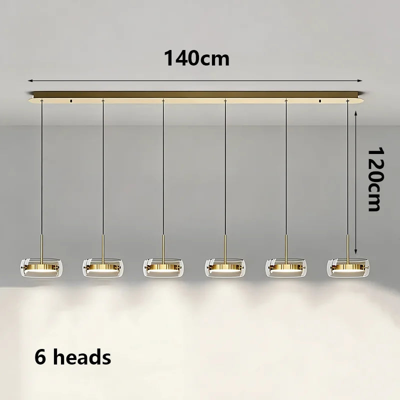 Modern LED Pendant Light for Living Room - Luxury Home Decor Chandelier