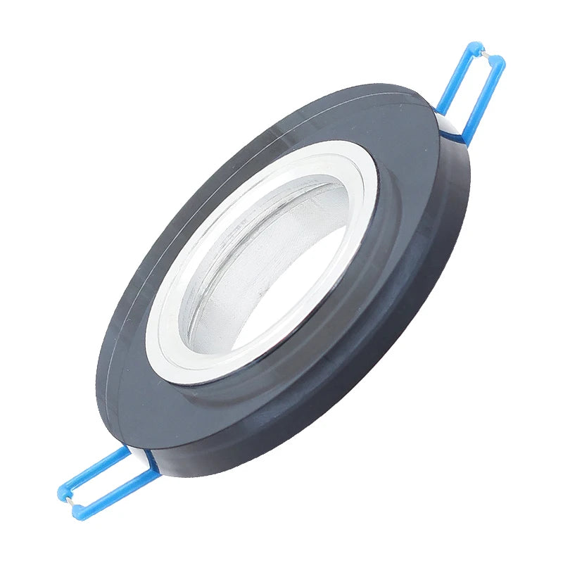 4Stks/Crystal Led Armaturen Halogen Spots GU10 MR16 Frame Verzon kin Led Fittings Montage Armatur