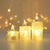 Flameless LED Candle Wishing Tea Light Warm White Lights Candles for Birthday Party Wedding Halloween Festival Home Decoration